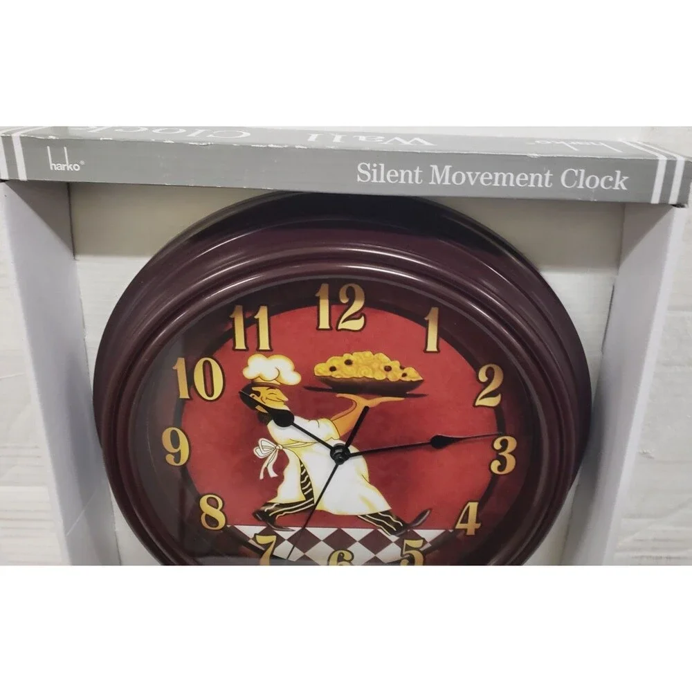 Plastic Kitchen Wall Clock, 12